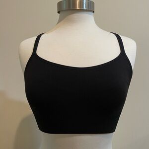 Black Seamless Bralette - Size M